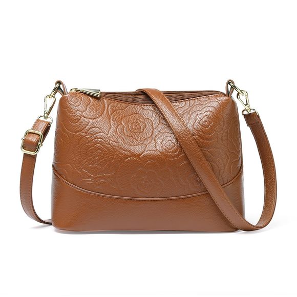 Leather Tote Bag - Shoulder Bag With Top Handle c: - Picture 1 of 7
